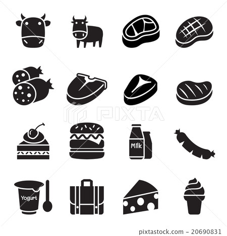 cattle icons 20690831