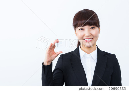 女性用白卡我的號碼卡信用卡社會保障系統不完整的合成 20690883