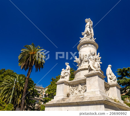 Statue of Christopher Columbus in Genoa - Italy Statue of Christopher Columbus in Genoa - Italy 20690992