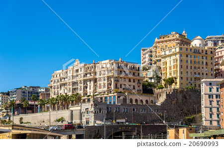 View of Genoa city - Italy, Liguria View of Genoa city - Italy, Liguria 20690993
