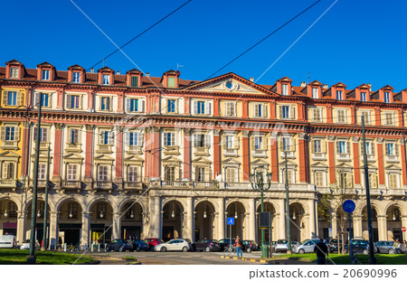 Historic buildings on Piazza Statuto in Turin 20690996