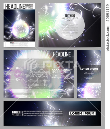 Set of business templates for presentation Set of business templates for presentation 20691159
