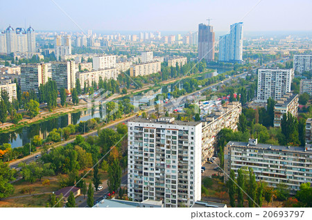 Kiev aerial view, Ukraine 20693797