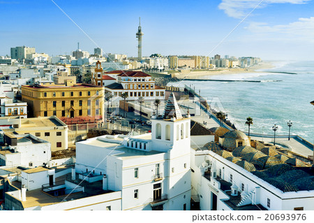 aerial view of Cadiz, Spain aerial view of Cadiz, Spain 20693976