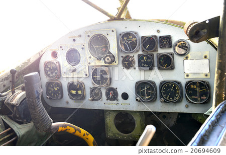 old cockpit of plane at war museum old cockpit of plane at war museum 20694609