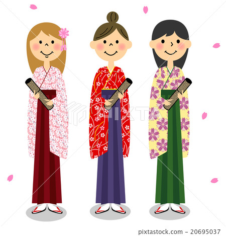 畢業典禮形象Hakama 畢業典禮形象Hakama 20695037