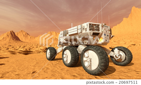 Planetary explorer - Stock Illustration [20697511] - PIXTA