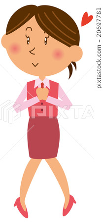 OL whole body illustration "Love" OL whole body illustration "Love" 20697781