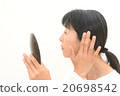 Women who care about gray hair Women who care about gray hair 20698542