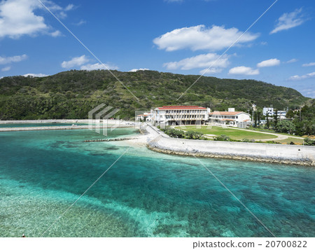 Beautiful sea and school of the Kerama islands and Keigashima Island 20700822