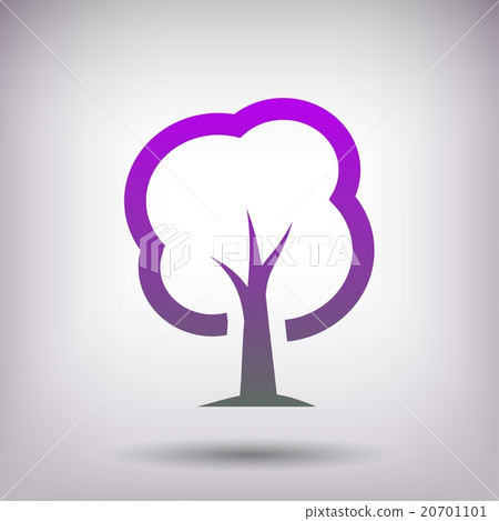 Pictograph of tree - Stock Illustration [20701101] - PIXTA