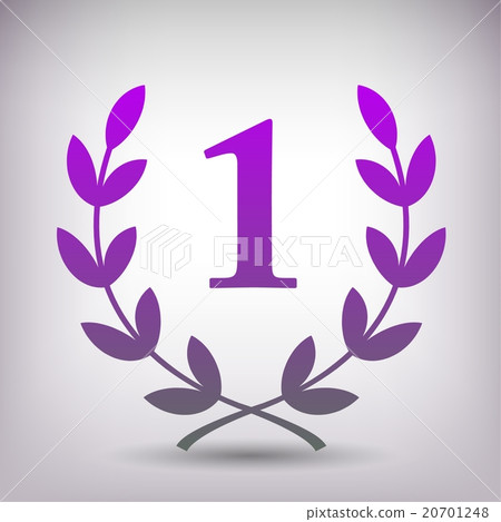 Pictograph of laurel wreath 20701248