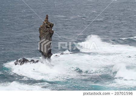 冬天從觀測所看見的蠟燭岩石 20701596