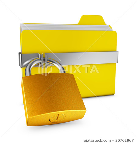 folder and  lock 20701967