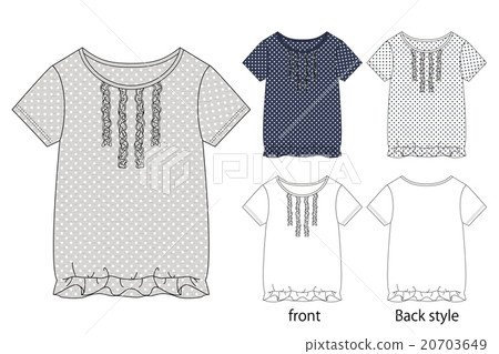 設計T掛衣架例證/與色彩設計 20703649