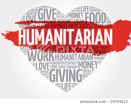 Humanitarian word cloud Humanitarian word cloud 20704822