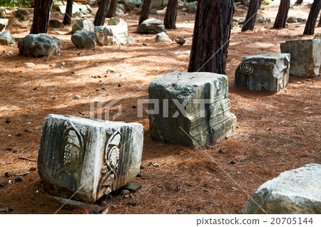 old   and  temple turkey asia 20705144