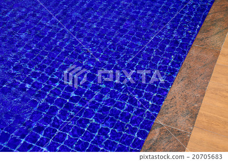 Background of water wave in the swimming pool. Background of water wave in the swimming pool. 20705683