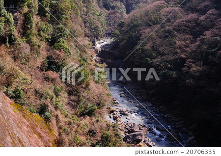 Minamiaso村莊Teno峽谷的風景 Minamiaso村莊Teno峽谷的風景 20706335