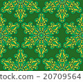 Seamless colorful vintage background, vector 20709564