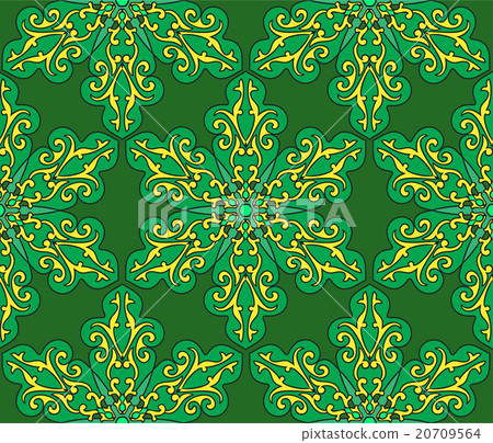 Seamless colorful vintage background, vector 20709564