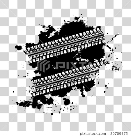 Tire track background 20709575