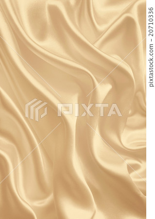 Smooth elegant golden silk as wedding background. Smooth elegant golden silk as wedding background. 20710336