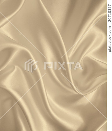 Smooth elegant golden silk as wedding background. Smooth elegant golden silk as wedding background. 20710337
