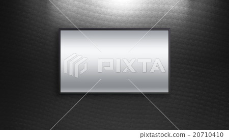 led tv display on black pattern wall led tv display on black pattern wall 20710410