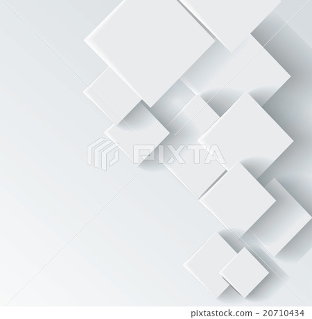 Abstract geometric shape from gray rhombus 20710434
