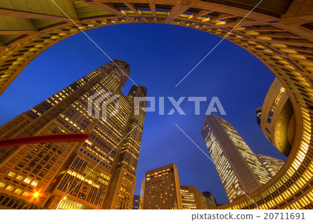 市政府·點亮·夜景 20711691