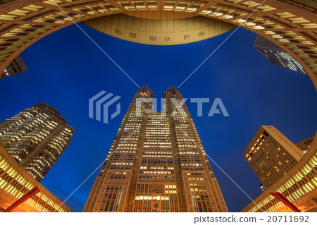 市政府·點亮·夜景 市政府·點亮·夜景 20711692