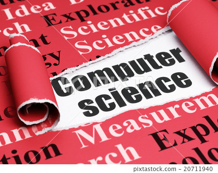 Science concept: black text Computer Science under Science concept: black text Computer Science under 20711940