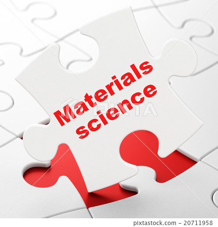 Science concept: Materials Science on puzzle 20711958