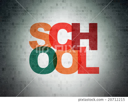 Studying concept: School on Digital Paper Studying concept: School on Digital Paper 20712215