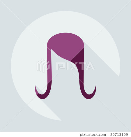 Flat modern design with shadow icons hairstyle Flat modern design with shadow icons hairstyle 20713109