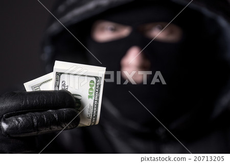 Man holding the money Man holding the money 20713205