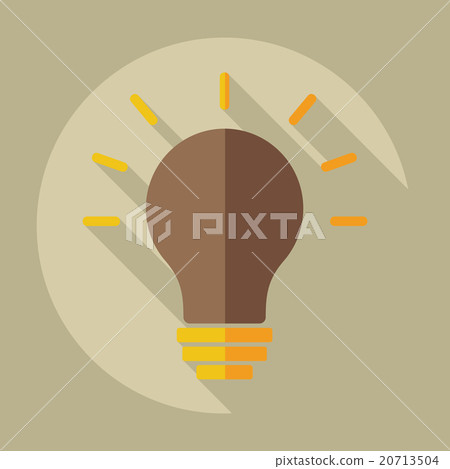 Flat modern design with shadow icons business icon 20713504
