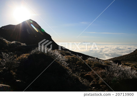 [九重山]攜帶朝日的九尾山 20713900