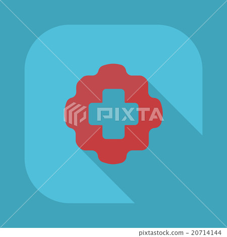 Flat modern design with shadow vector icons 20714144