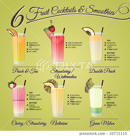 FRESH FRUIT COCKTAILS & SMOOTHIES FRESH FRUIT COCKTAILS & SMOOTHIES 20715110