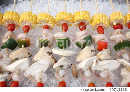 BBQ of mushroom 20715188