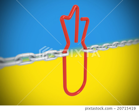 Red link bomb symbol locked Red link bomb symbol locked 20715419