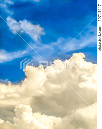 light blue white cloud in bule sky 20715447