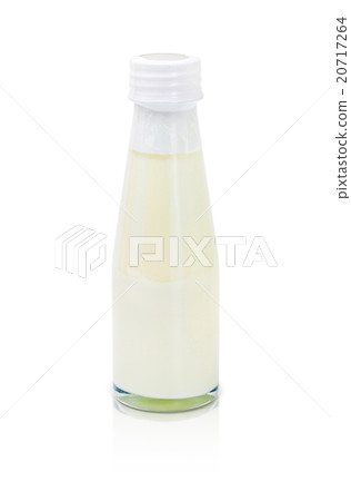 Milk bottle isolated on white background Milk bottle isolated on white background 20717264