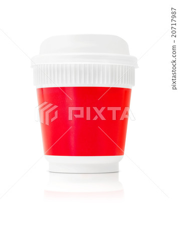 blank packaging coffee cup to go isolated on white blank packaging coffee cup to go isolated on white 20717987