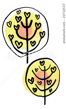 婚禮圖像心樹 20718537