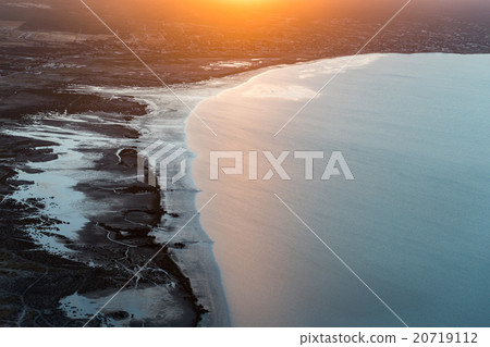 Baja California Sur Mexico aerial view 20719112