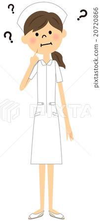 Nurse doubt - Stock Illustration [20720866] - PIXTA