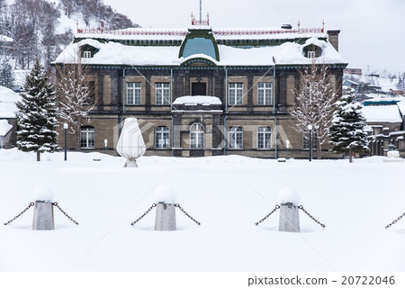 Otaru Canal Old Japanese NYK Otaru branch of snowy landscape 20722046